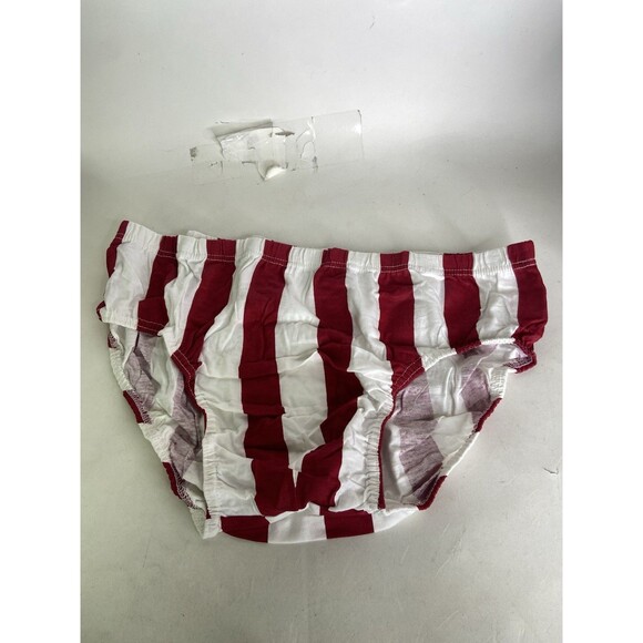 Vintage JORDACHE Mens Striped Cotton Low Rise Bikini Briefs Underwear Size L - Picture 5 of 9
